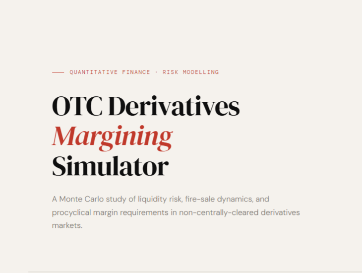 OTC Derivatives Margining